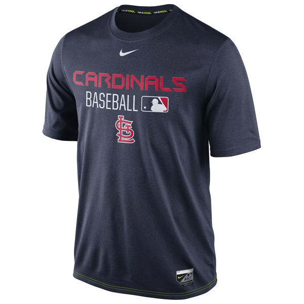 MLB Men St. Louis Cardinals Nike Legend Team Issue Performance TShirt  Navy